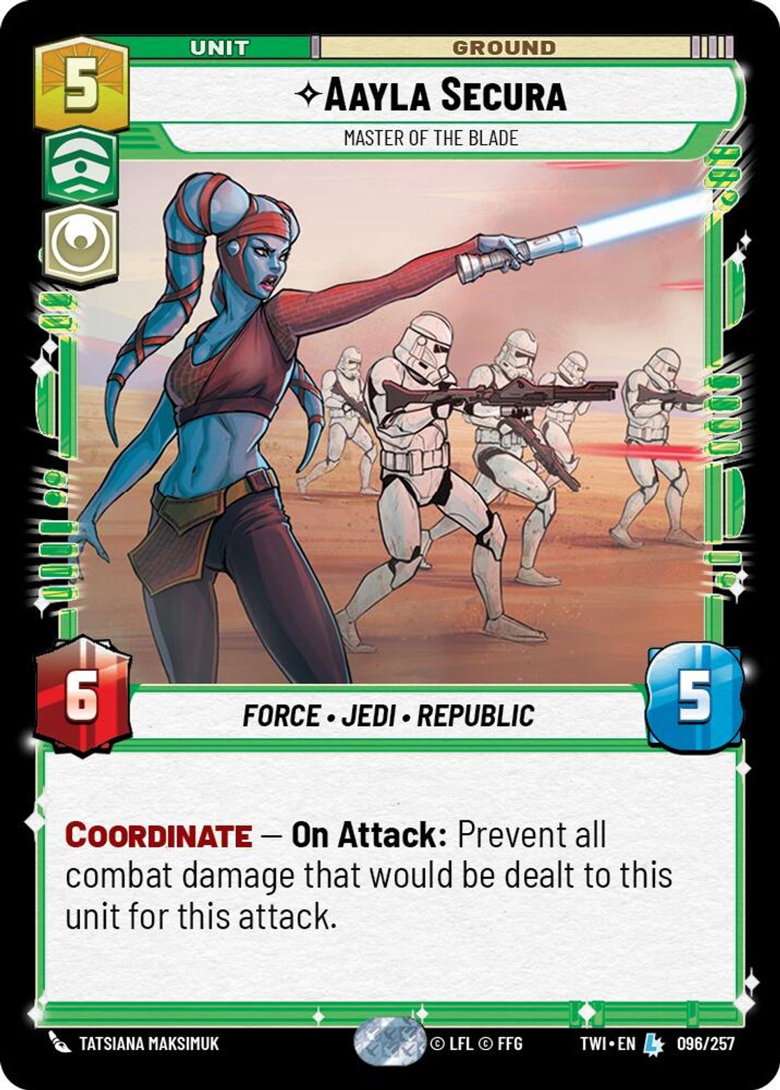 Aayla Secura | Master of the Blade