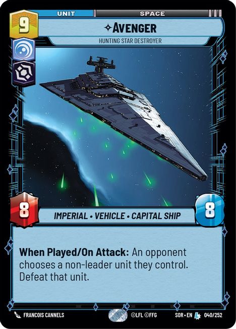 Avenger | Hunting Star Destroyer