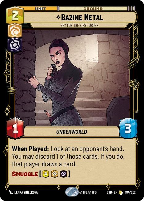 Bazine Netal | Spy for the First Order