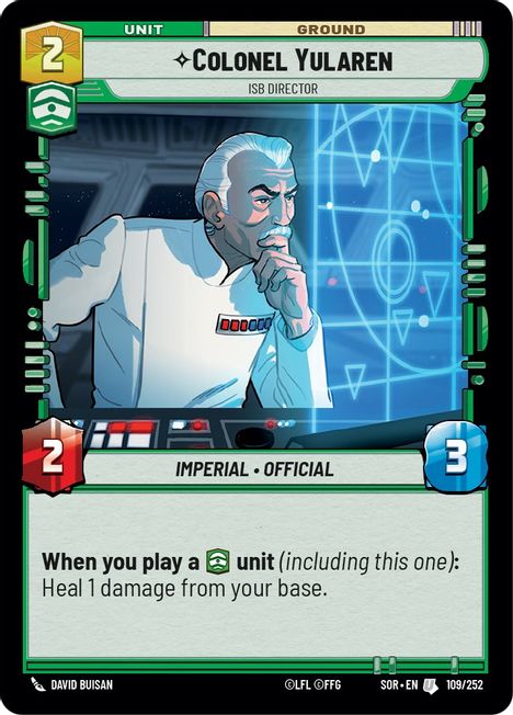 Colonel Yularen | ISB Director