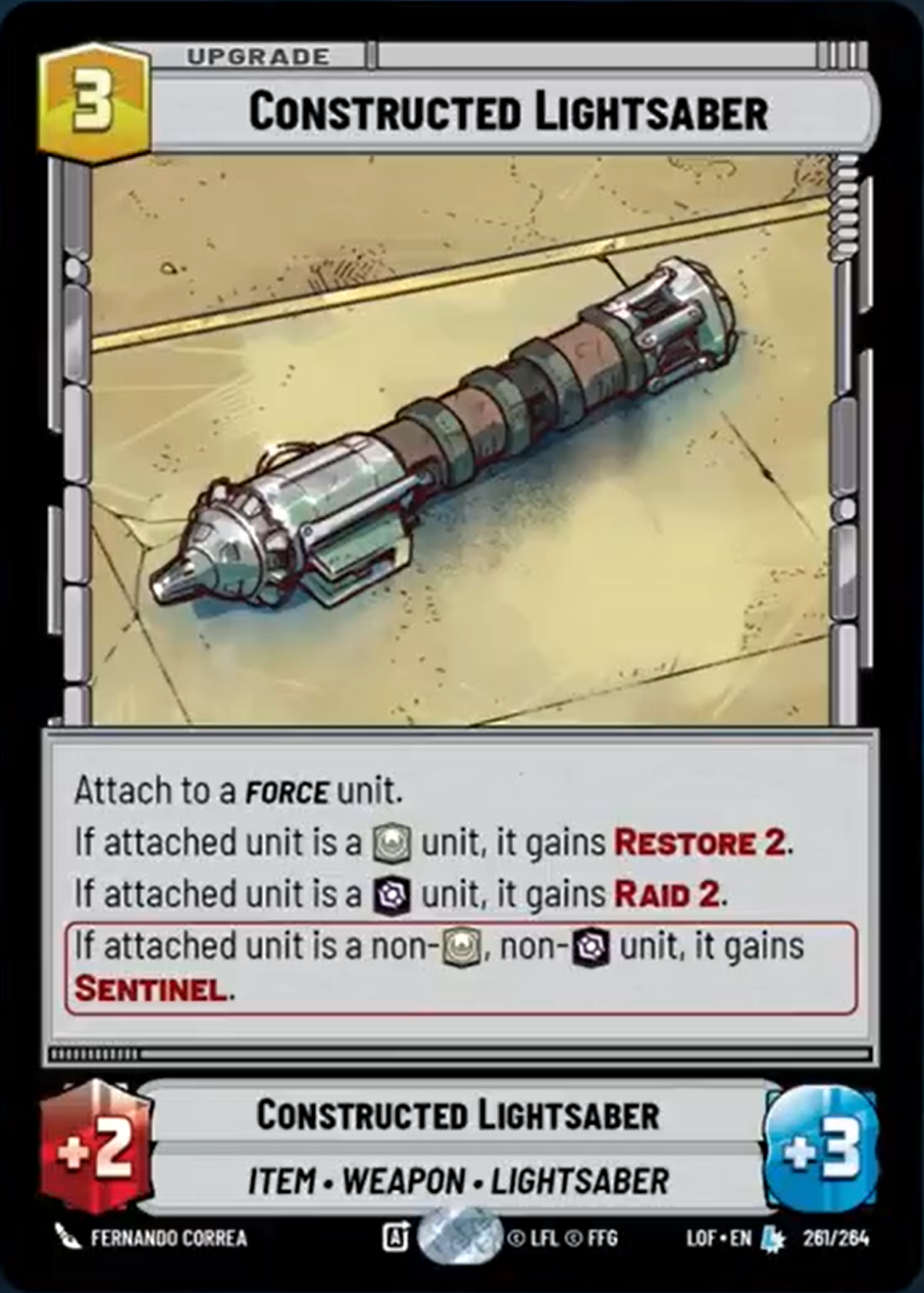 Constructed Lightsaber