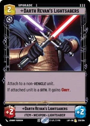 Darth Revan's Lightsaber