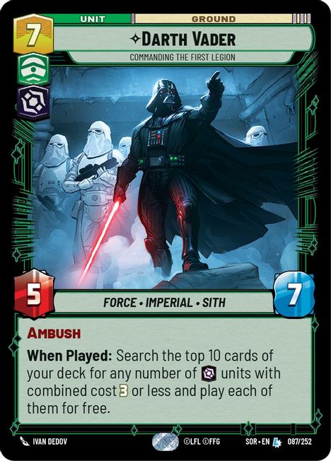 Darth Vader | Commanding the First Legion