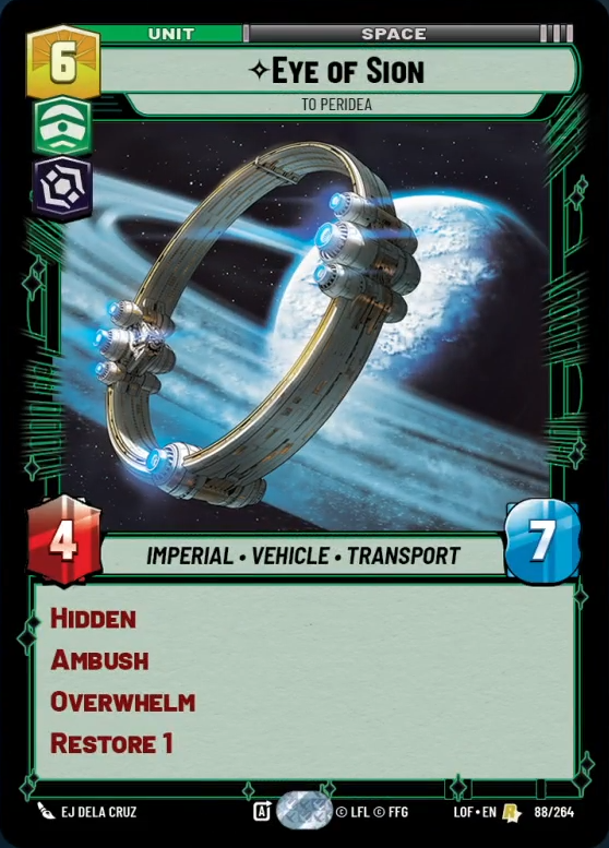 Eye of Sion | To Peridea