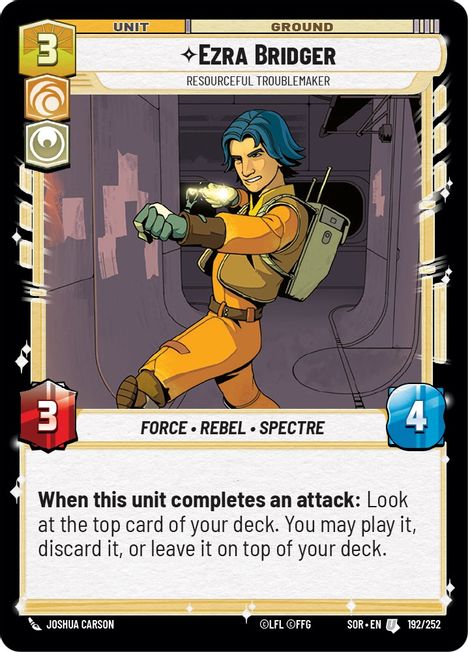 Ezra Bridger | Resourceful Troublemaker