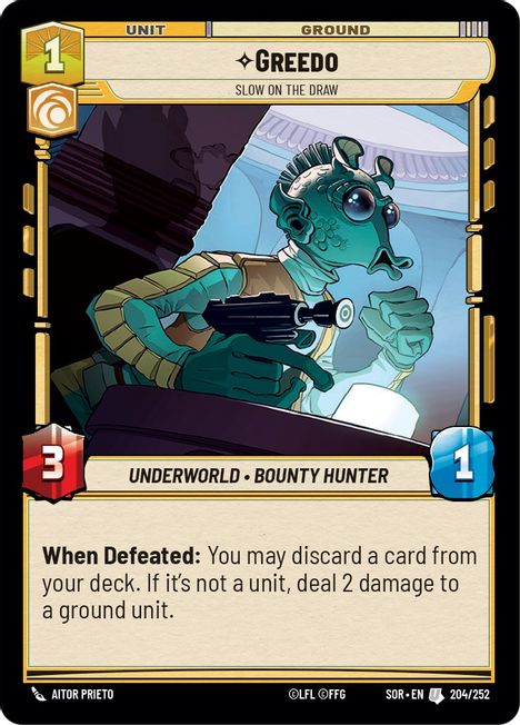 Greedo | Slow on the Draw