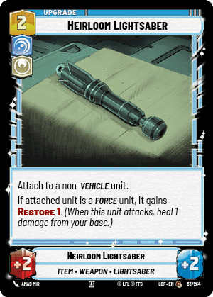 Heirloom Lightsaber