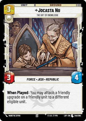 Jocasta Nu | The Gift of Knowledge
