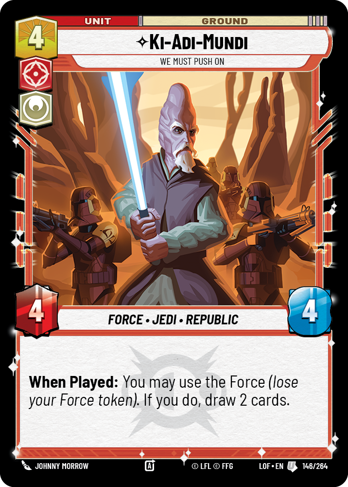 Ki-Adi-Mundi | We Must Push on