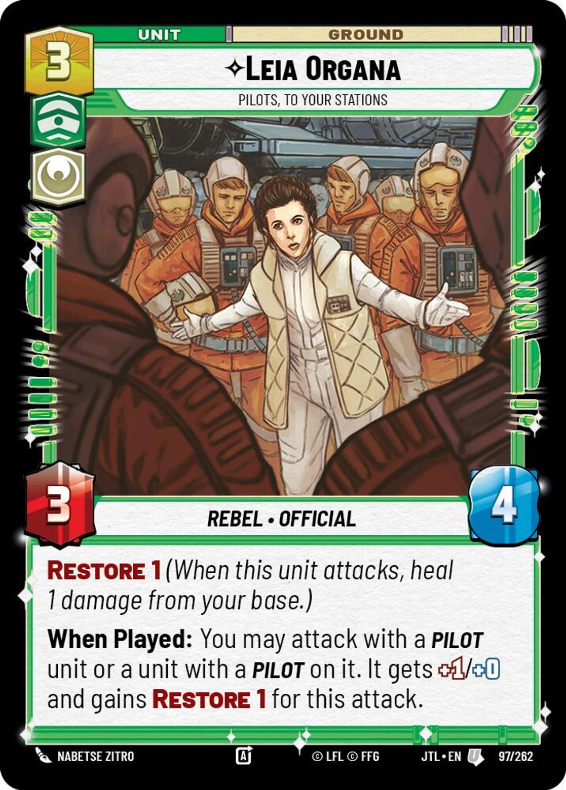 Leia Organa | Pilots, to Your Stations