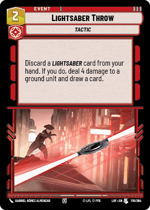 Lightsaber Throw