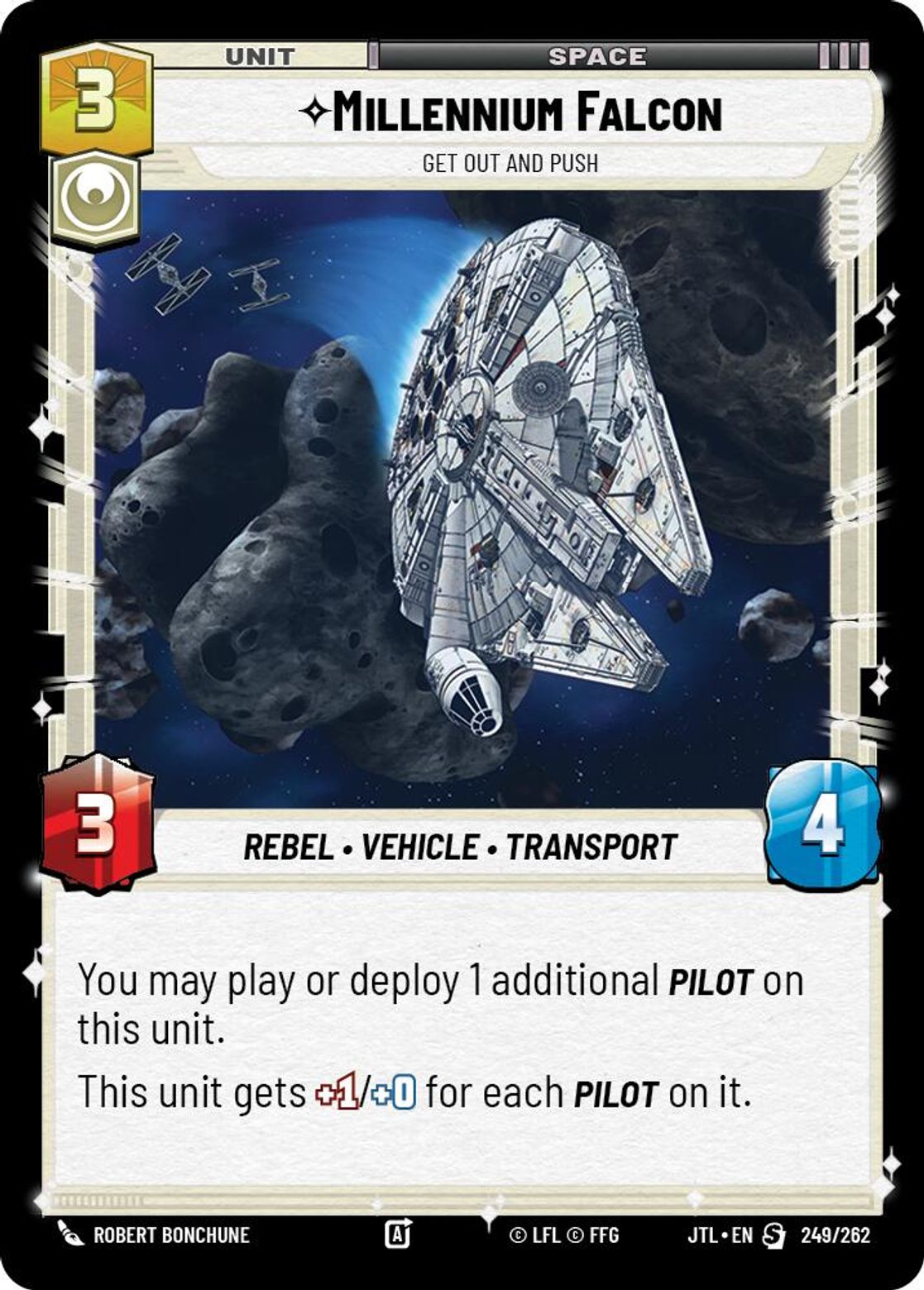 Millennium Falcon | Get Out and Push