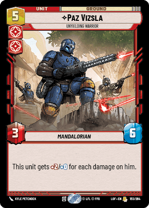 Paz Vizsla | Unyielding Warrior