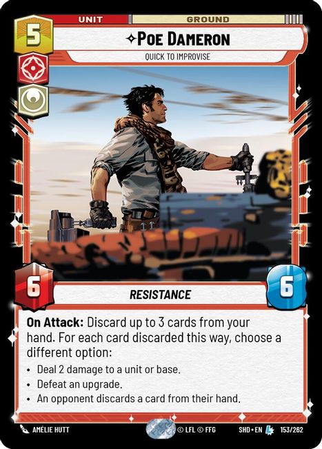 Poe Dameron | Quick to Improvise