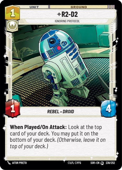 R2-D2 | Ignoring Protocol