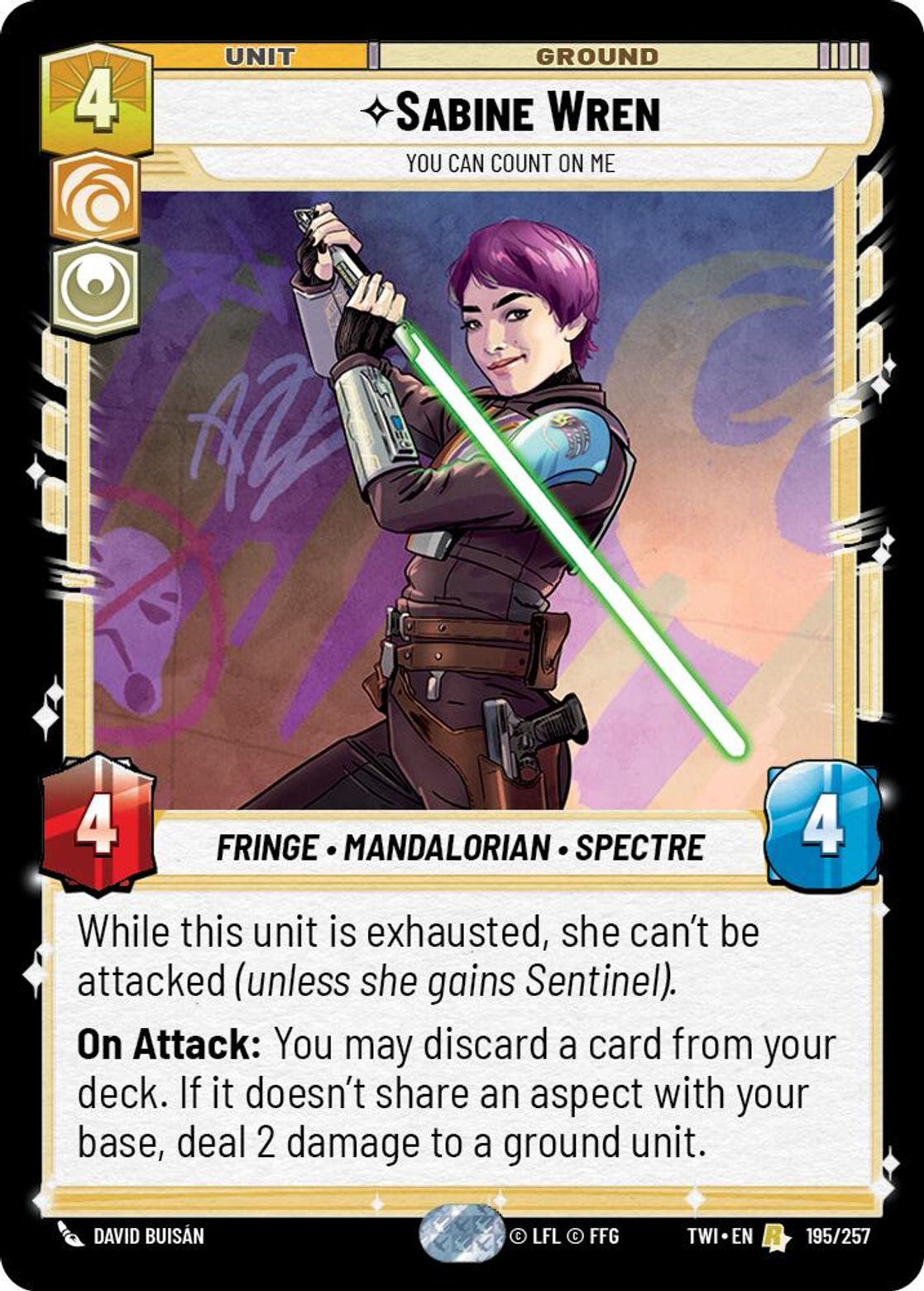 Sabine Wren | You Can Count on Me