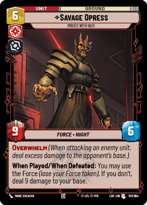Savage Opress | Imbued with Hate