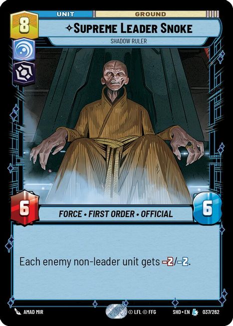 Supreme Leader Snoke | Shadow Ruler