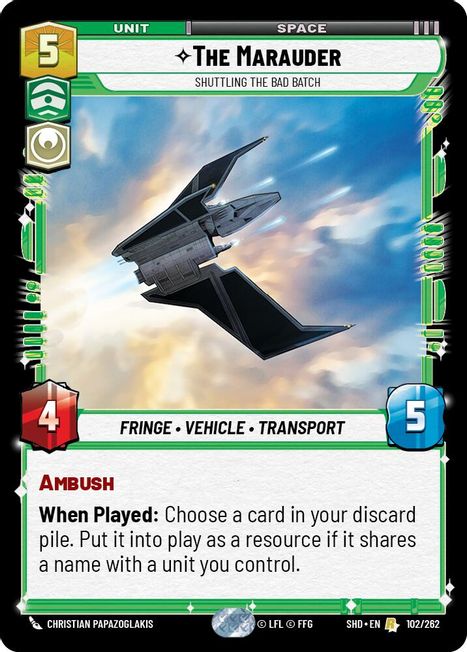 The Marauder | Shuttling the Bad Batch