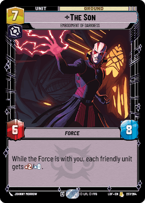 The Son | Embodiment of Darkness