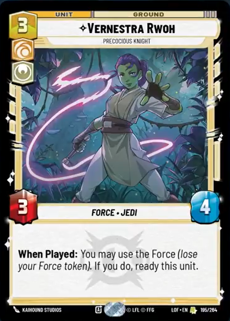 Vernestra Rwoh | Precocious Knight