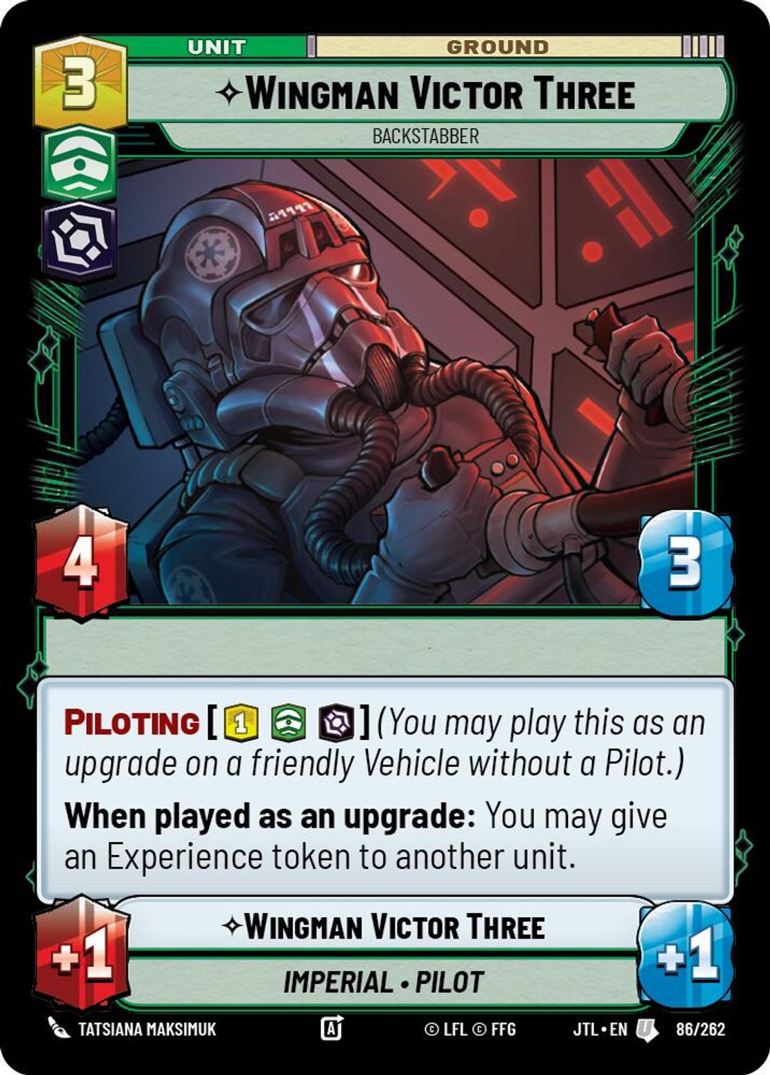 Wingman Victor Three | Backstabber